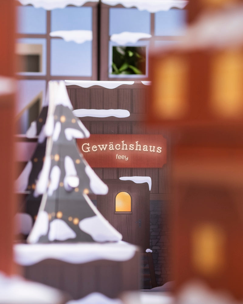 Durch ein Fenster mit einem 