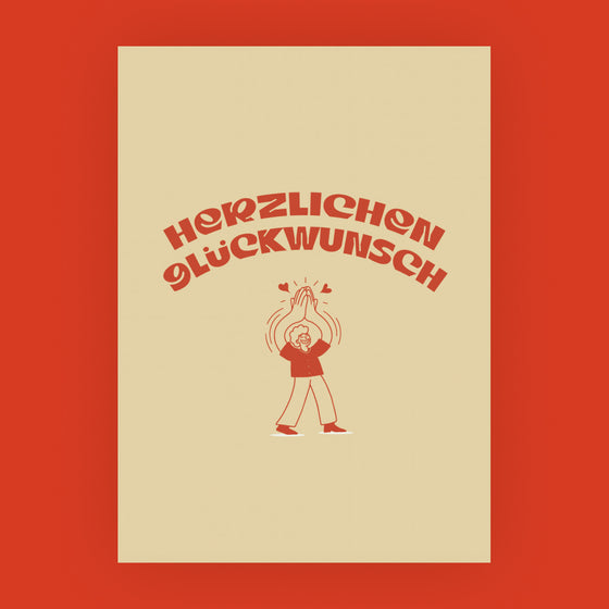Allgemein Grusskarten für Geschenke – Herzlichen Glückwunsch