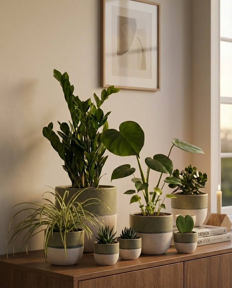 Homeoffice Pflanzen-Set