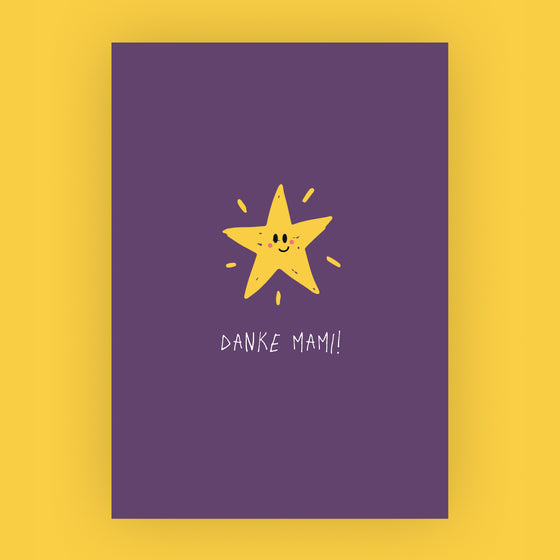 Allgemein Grusskarten für Geschenke – Danke Mami!