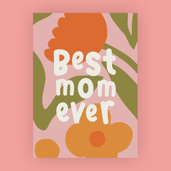 Allgemein Grusskarten für Geschenke – Best Mom Ever